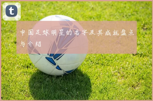 中国足球明星的名字及其成就盘点与介绍